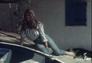 Brigitte Bardot en 1980 dans le Var à Saint-Tropez