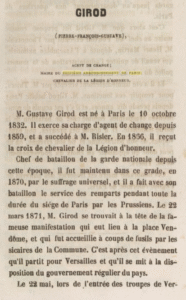 Pierre François Gustave Girod fut maire du XVIème au XIXème siècle